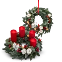 Christmas set of wreaths